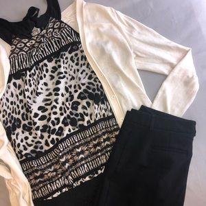 Maurices Leopard Tank/Blouse